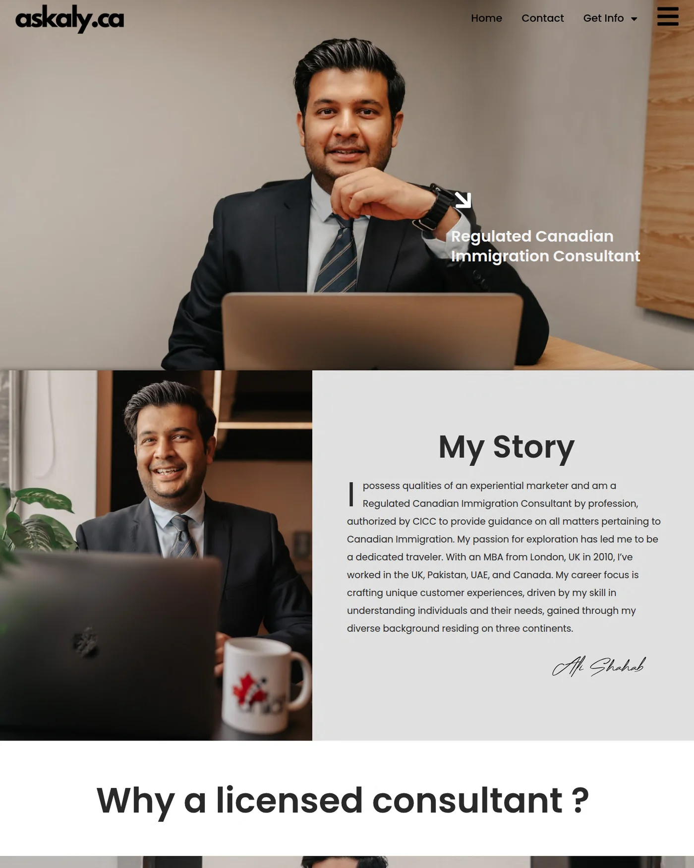 Askaly — Website & Branding, view 3