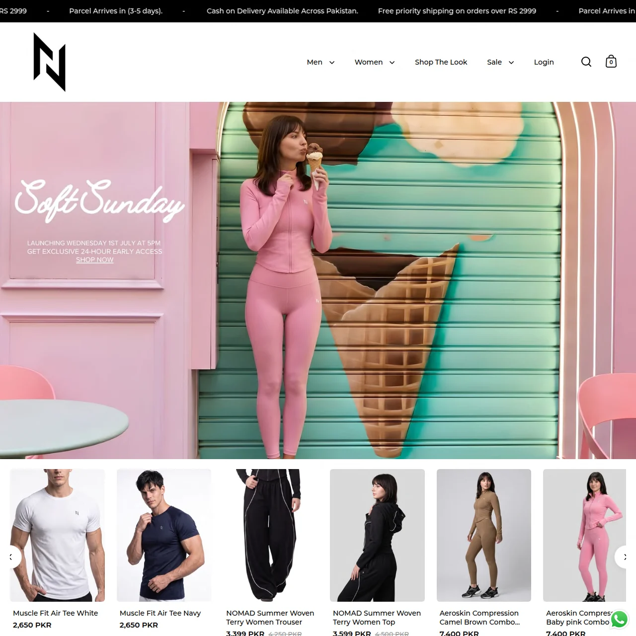 Nomad Apparel — Digital Marketing, view 2
